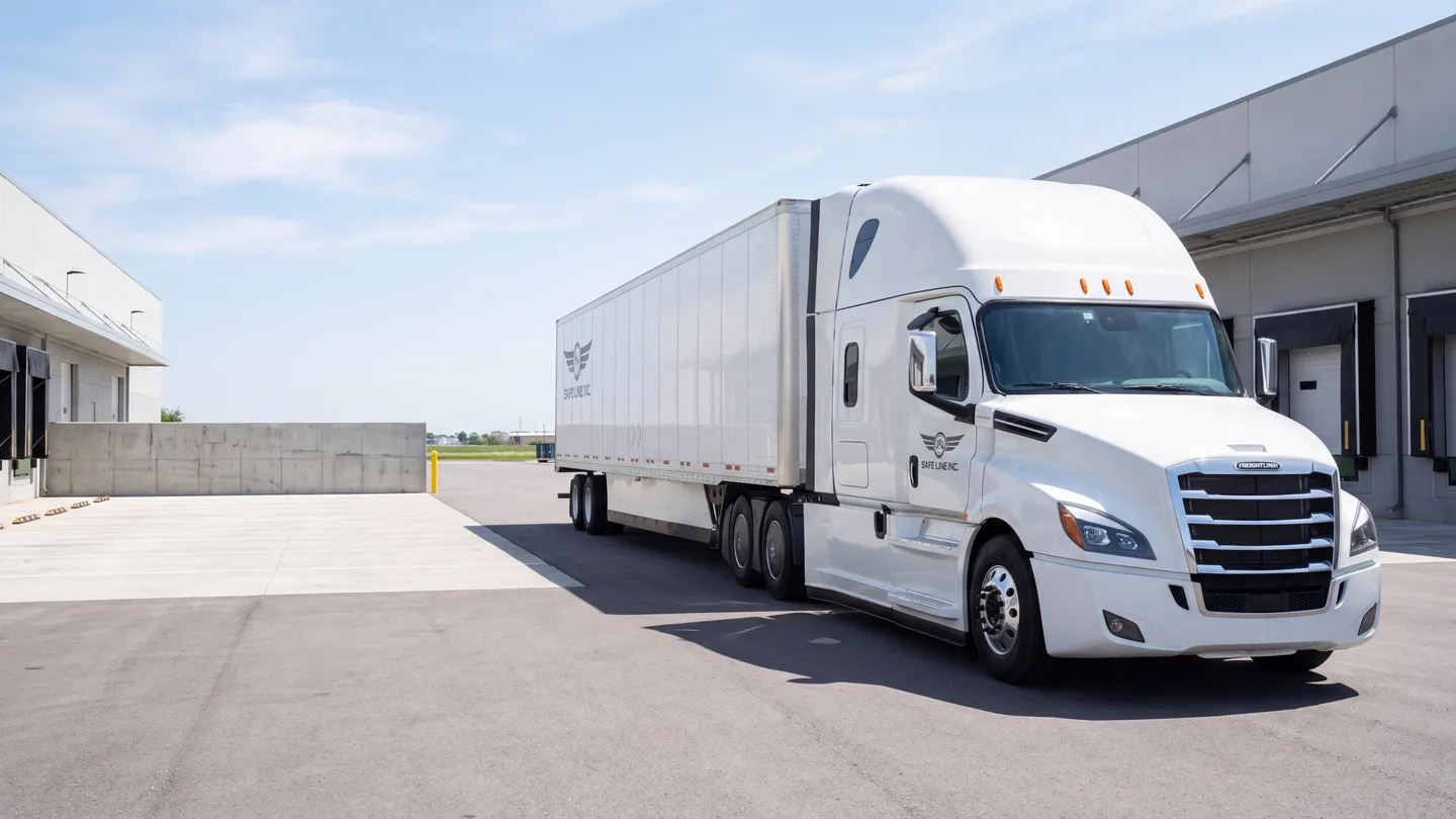 Safe Line Inc. truck