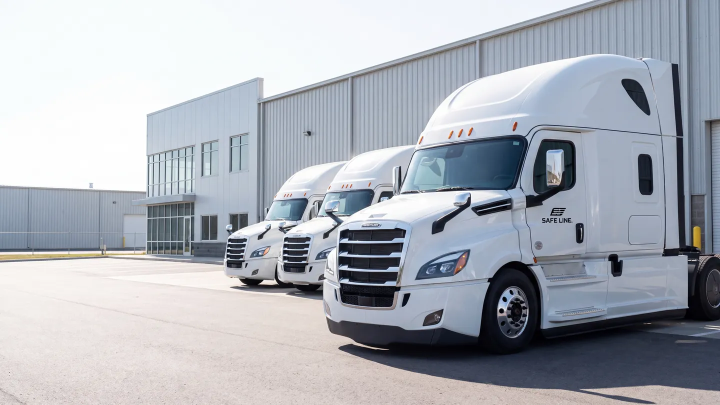 Safe Line Inc. truck